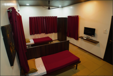 Family Room for 4 adults in alibaug